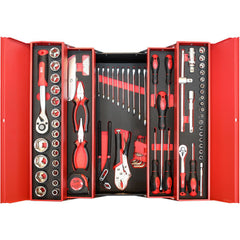 סט כלים ידניים S-BOX – מארז EVA קשיח (85 חלקים)