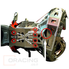 מגן משולב לאופנועי KTM / Husqvarna / GasGas 250/300 2T (2020-2023) – דגם Artafon PG05