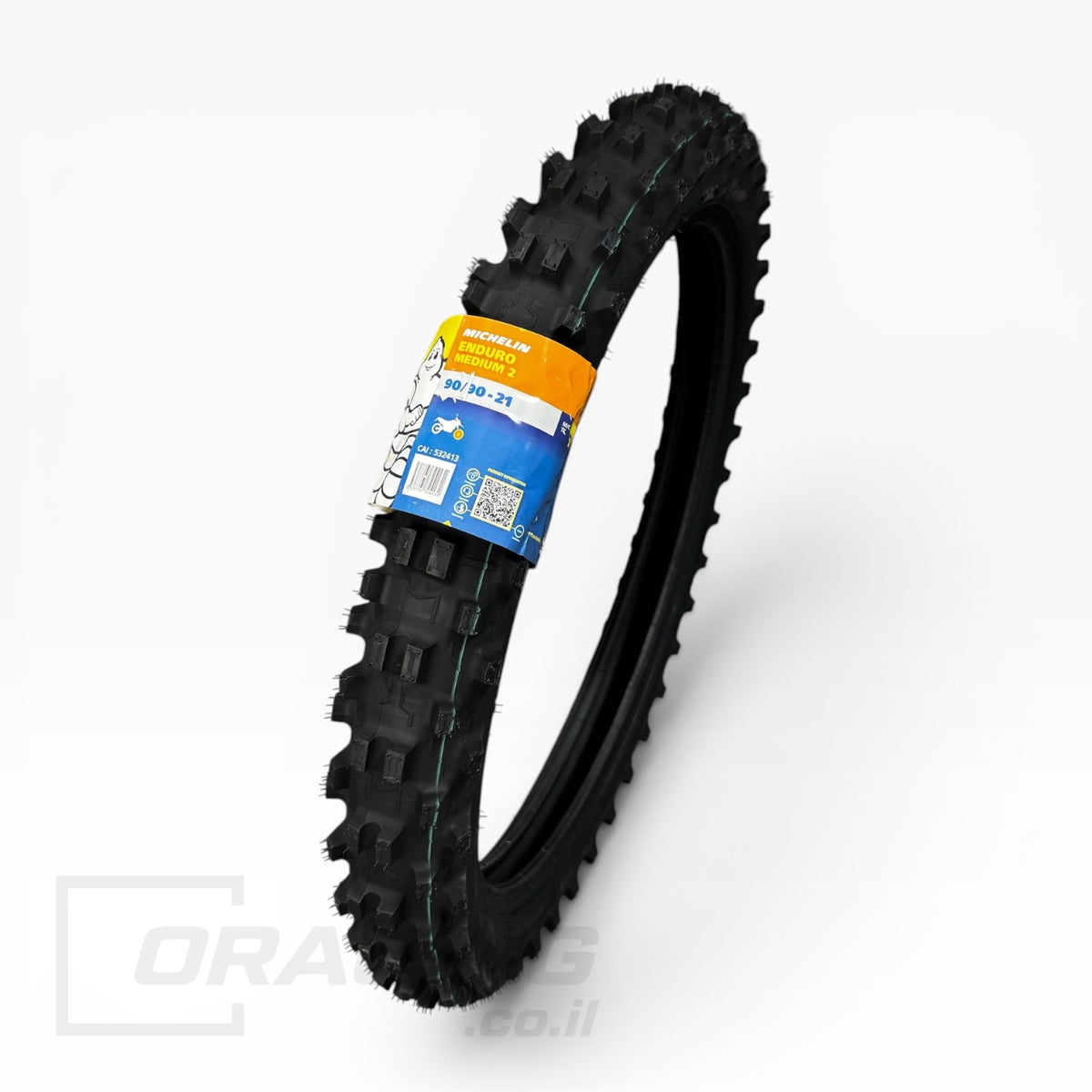 צמיג קדמי מישלין אנדורו מדיום 2 Michelin Enduro Medium 2 – מידה 90/90-21