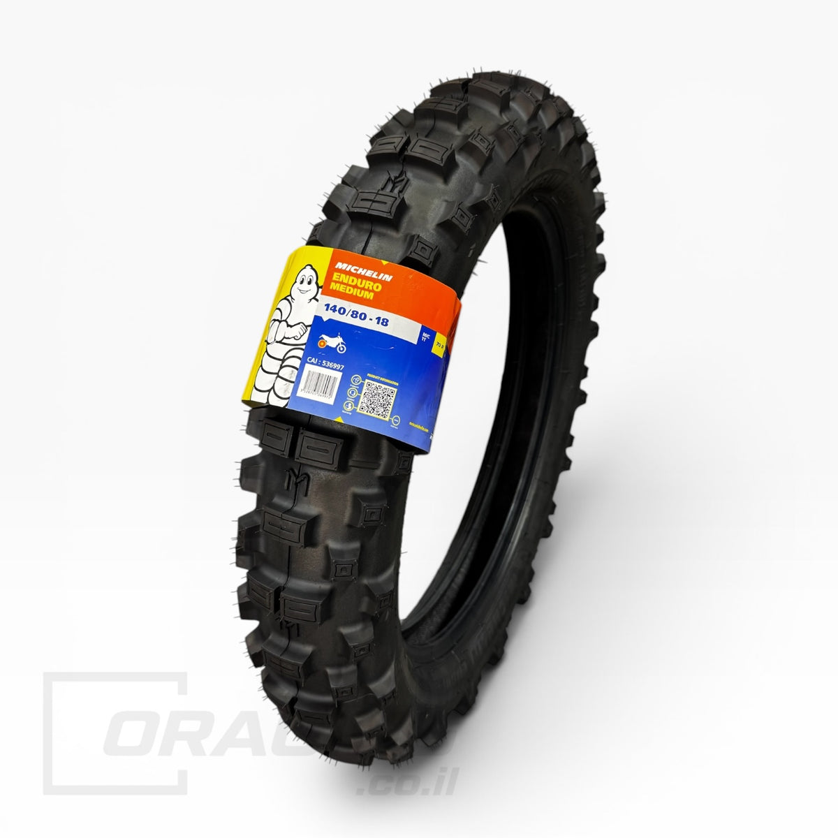 צמיג אחורי מישלין אנדורו מדיום Michelin Enduro Medium – מידה 140/80-18