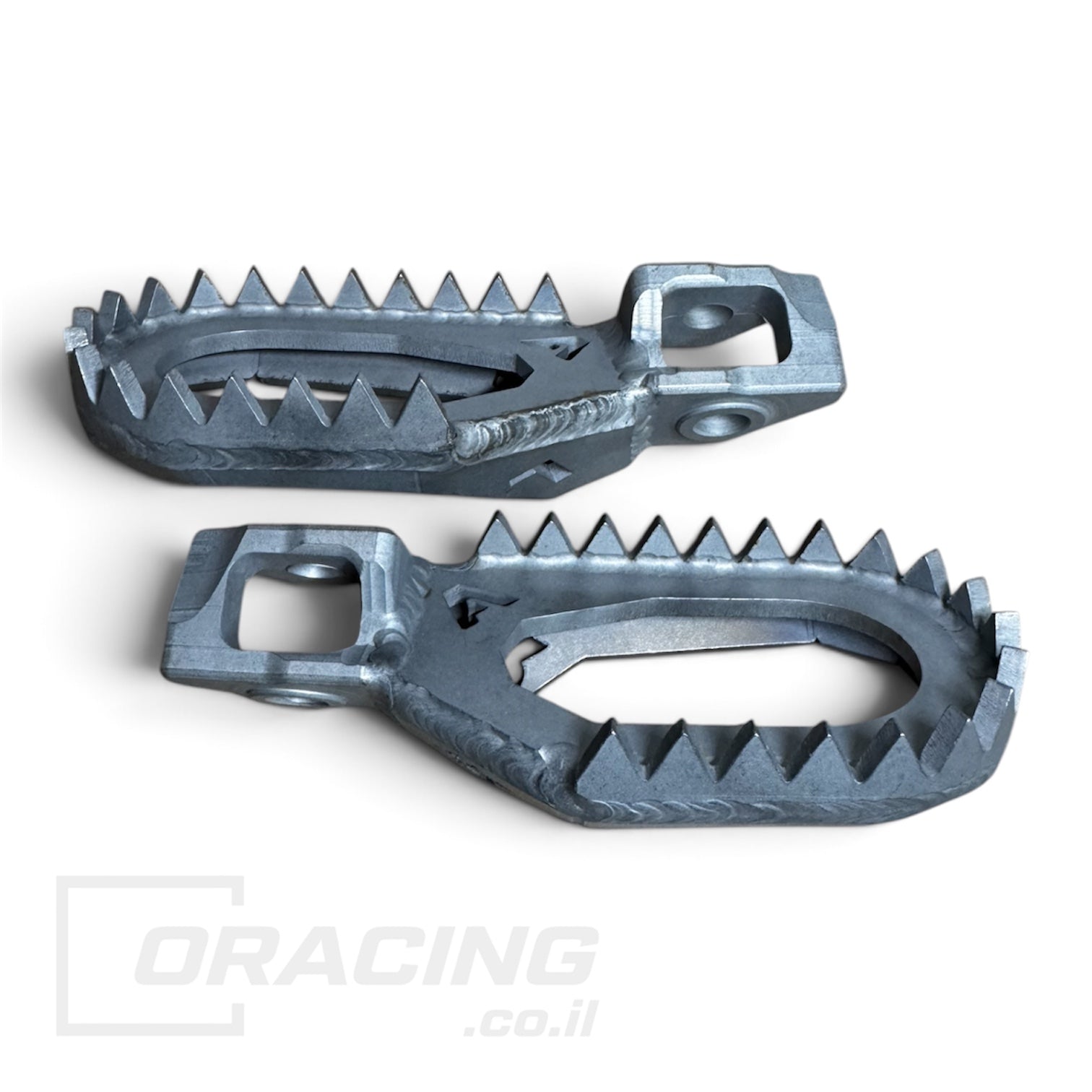 רגליות רוכב מורחבות מפלדת אל חלד לאופנועי KTM / Husqvarna / GasGas דגמי TBI 2024-2026