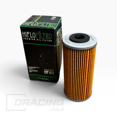 פילטר שמן Hiflofiltro לאופנועי Sherco / Husqvarna / BMW - דגם HF611