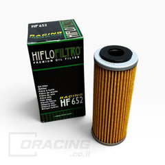 פילטר שמן Hiflofiltro לאופנועי 4 פעימות KTM / Husqvarna / GASGAS - דגם HF652