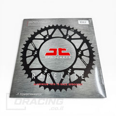 גלגל שיניים אחורי אלומיניום שחור (RaceLite) מבית JT Sprockets לאופנועי קבוצת KTM