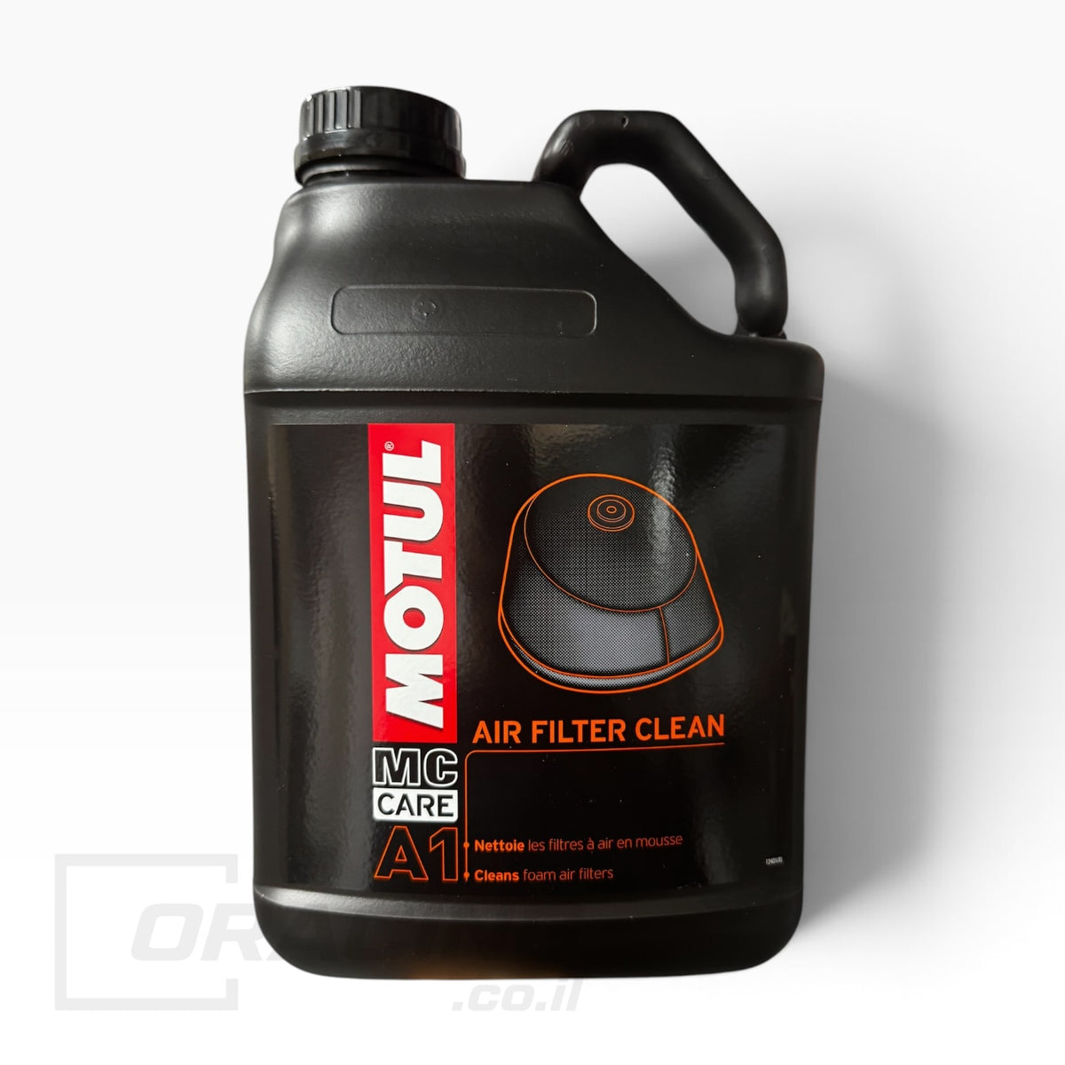 נוזל ניקוי מקצועי למסנן אוויר (ספוג) Motul Air Filter Clean A1 - גלון 5 ליטר