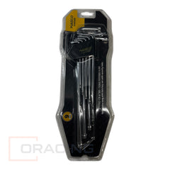 סט 9 מפתחות Torx עם חור (Tamper Proof)