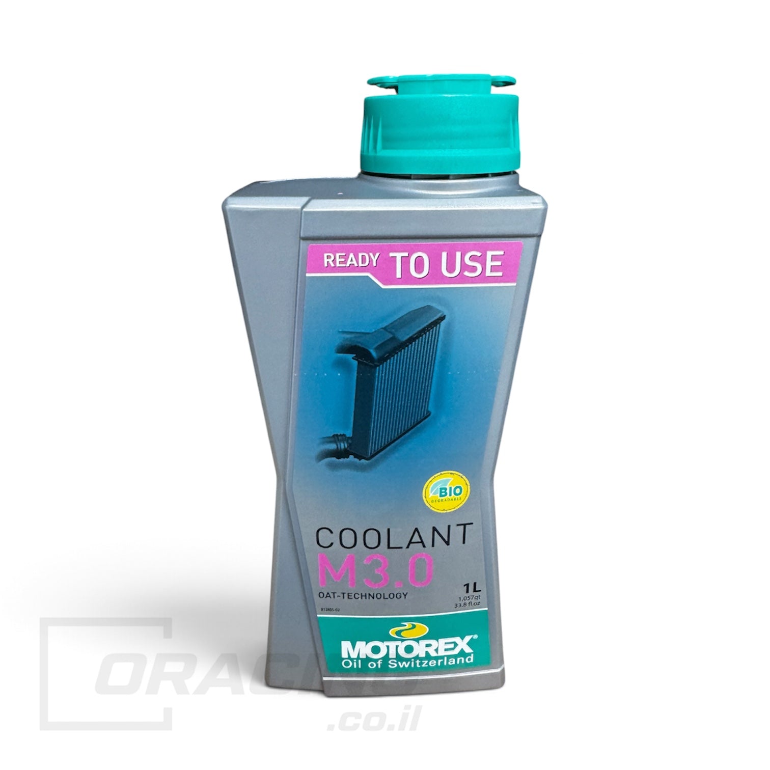 נוזל קירור מוטרקס – Motorex Coolant M3.0 מוכן לשימוש (1 ליטר)