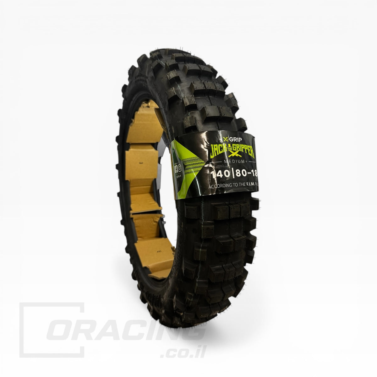 צמיג אחורי לאנדורו X-GRIP Jack The Gripper 140/80-18 תרכובת Medium